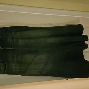 Size 14 maxi denim skirt. Vintage